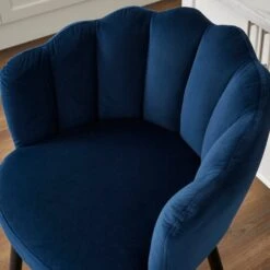 Vivian Counter Height Bar Stool, Velvet -Dunelm Shop 30857287 alt03