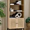 Hollis Tall Bookcase, Oak 1 Hollis Tall Bookcase, Oak -Dunelm Shop 30857460