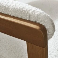 Lovato Dining Chair, Boucle -Dunelm Shop 30857637 alt05