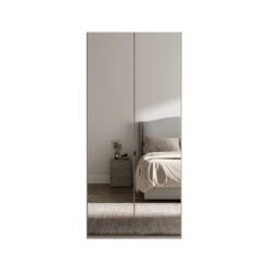Wiemann Kahla 2 Door Mirrored Wardrobe 39 Wiemann Kahla 2 Door Mirrored Wardrobe -Dunelm Shop 30858622 alt01
