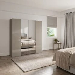 Wiemann Kahla 4 Door Mirrored Wardrobe -Dunelm Shop 30858630