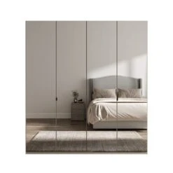Wiemann Kahla 4 Door Mirrored Wardrobe -Dunelm Shop 30858632 alt01