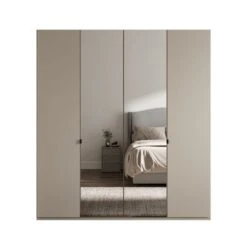 Wiemann Kahla 4 Door Mirrored Wardrobe -Dunelm Shop 30858633 alt01