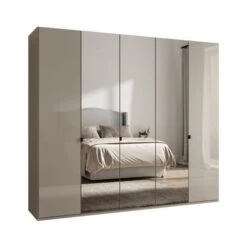 Wiemann Kahla 5 Door Mirrored Wardrobe -Dunelm Shop 30858635 alt02