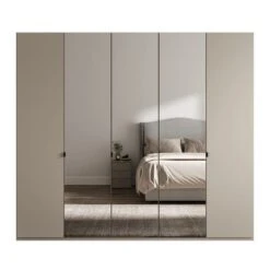 Wiemann Kahla 5 Door Mirrored Wardrobe -Dunelm Shop 30858638 alt01