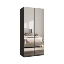 Wiemann Kahla 2 Door Mirrored Wardrobe 24 Wiemann Kahla 2 Door Mirrored Wardrobe -Dunelm Shop 30858642 alt02