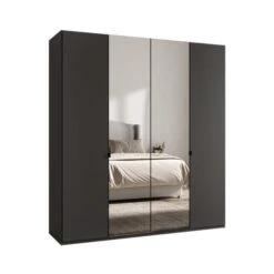Wiemann Kahla 4 Door Mirrored Wardrobe -Dunelm Shop 30858653 alt02