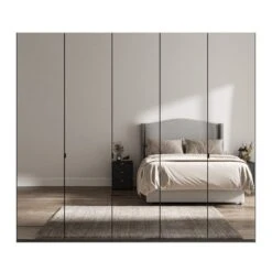 Wiemann Kahla 5 Door Mirrored Wardrobe -Dunelm Shop 30858657 alt01