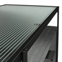 Wainwright TV Unit, Black Oak For TVs Up To 60" -Dunelm Shop 30860044 alt03