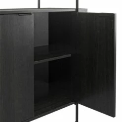 Wainwright Bar Cabinet, Black Oak -Dunelm Shop 30860056 alt05