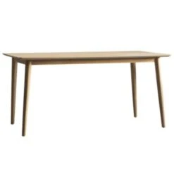 Manila 6 Seater Dining Table, Oak -Dunelm Shop 30870272 alt03