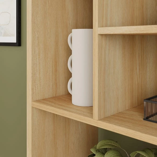 Hardy Slim Bookcase, Oak Effect 5 Hardy Slim Bookcase, Oak Effect - Image 3