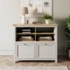 Olney Compact Storage Cabinet, Stone -Dunelm Shop 30876345