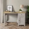 Olney Standard Storage Desk, Stone -Dunelm Shop 30876346