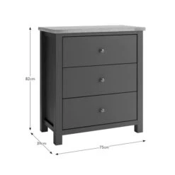 Olney 3 Drawer Chest -Dunelm Shop 30876368 alt09