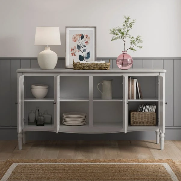 Ariella Large Sideboard, Warm Stone 4 Ariella Large Sideboard, Warm Stone - Image 2