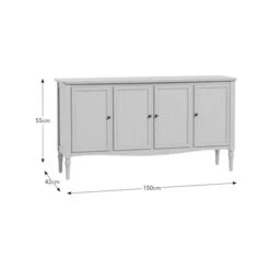 Ariella Large Sideboard, Warm Stone 15 Ariella Large Sideboard, Warm Stone -Dunelm Shop 30876512 alt09