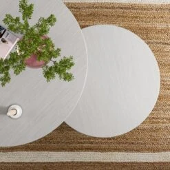 Ariella Coffee Nest Of Tables, Warm Stone -Dunelm Shop 30876514 alt04