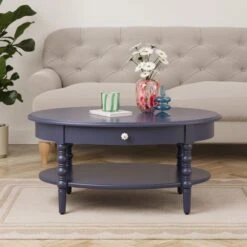 Pippin Coffee Table, Navy