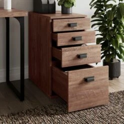 Fulton 4 Drawers Storage Unit, Pine -Dunelm Shop 30878037 alt01