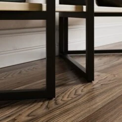 Ramson Tall And Wide Shelving Unit, Oak And Black -Dunelm Shop 30878042 alt04