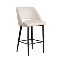 Lillia Boucle Bar Stool -Dunelm Shop 30882771 alt02
