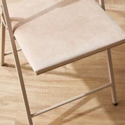 Emily Folding Dining Chair, Velvet -Dunelm Shop 30884041 alt02