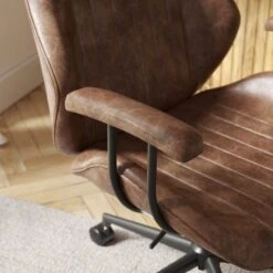 Clement Faux Leather Office Chair -Dunelm Shop 30886352 alt03