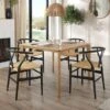 Hudson 2-4 Seater Square Extendable Dining Table, Oak 1 Hudson 2-4 Seater Square Extendable Dining Table, Oak -Dunelm Shop 30888477