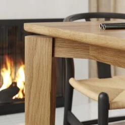 Hudson 2-4 Seater Square Extendable Dining Table, Oak -Dunelm Shop 30888477 alt04