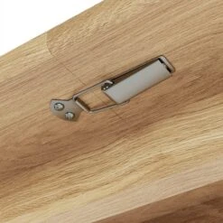 Hudson 2-4 Seater Square Extendable Dining Table, Oak -Dunelm Shop 30888477 alt06