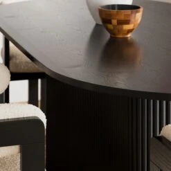 Amari 6 Seater Oval Dining Table -Dunelm Shop 30888489 alt01