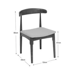 Elements Alva Dining Chair, Warm Sand Boucle -Dunelm Shop 30888644 alt09