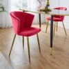 Kendall Dining Chair, Velvet -Dunelm Shop 30889915