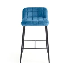 Caden Counter Height Bar Stool, Velvet -Dunelm Shop 30891264 alt04