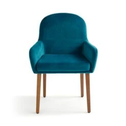 Agnes Carver Dining Chair, Velvet 13 Agnes Carver Dining Chair, Velvet -Dunelm Shop 30891288 alt06