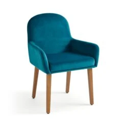 Agnes Carver Dining Chair, Velvet 14 Agnes Carver Dining Chair, Velvet -Dunelm Shop 30891288 alt07