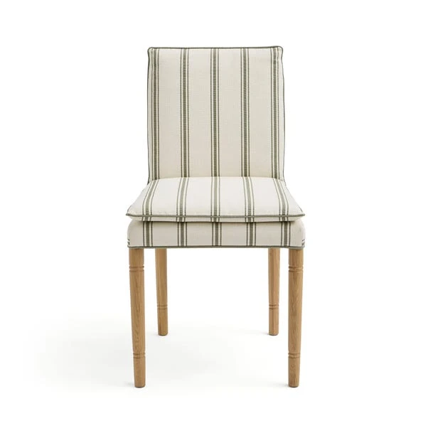 Churchgate Walcote Dining Chair, Striped Fabric 6 Churchgate Walcote Dining Chair, Striped Fabric - Image 4