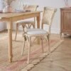 Florine Dining Chair, Natural -Dunelm Shop 30891460