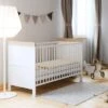 Little Acorns Classic Oak Effect Cot Bed -Dunelm Shop 30892437