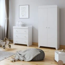 Little Acorns Classic 3 Drawer Chest And Wardrobe Nursery Set -Dunelm Shop 30892452