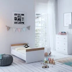 Little Acorns Burlington Cot Bed And 3 Drawer Chest Nursery Set -Dunelm Shop 30892463 alt06