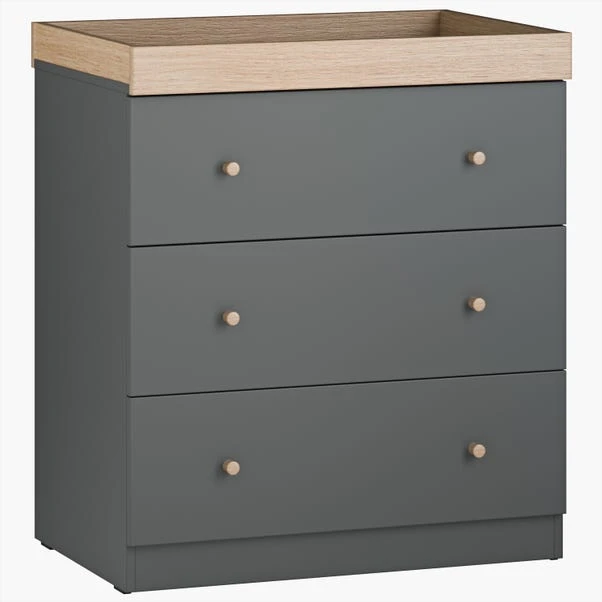 Little Acorns Burlington 3 Drawer Chest And Wardrobe Nursery Set 10 Little Acorns Burlington 3 Drawer Chest And Wardrobe Nursery Set - Image 8