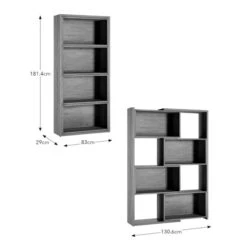 Ren Extendable Bookcase 17 Ren Extendable Bookcase -Dunelm Shop 30892493 alt09