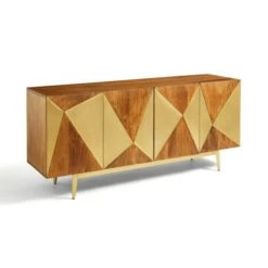 Zadie Extra Wide Sideboard, Mango Wood -Dunelm Shop 30893735 alt04