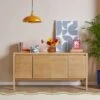 Elements Holmes Large Sideboard, Oak 2 Elements Holmes Large Sideboard, Oak -Dunelm Shop 30893745