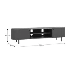 Elements Griffin Extra Wide TV Unit For TVs Up To 80" -Dunelm Shop 30894173 alt09