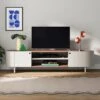 Elements Griffin Extra Wide TV Unit For TVs Up To 80" -Dunelm Shop 30894176