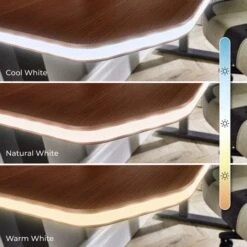 X Rocker Living Woodgrain Desk With Wireless Charging, 140x60cm -Dunelm Shop 30895062 alt05