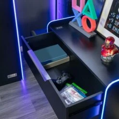 X Rocker Electra Chest Of 3 Drawers With LED Lights -Dunelm Shop 30895064 alt04